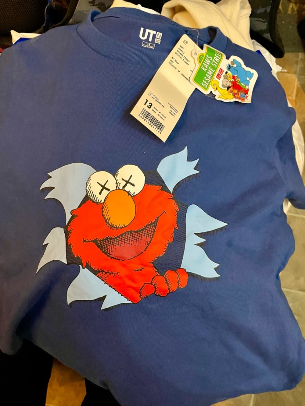Kaws x sesame child’s tee